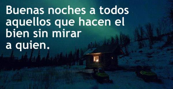 Frases lindas de buenas noches