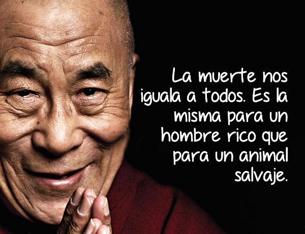 El Dalai Lama nos ha dado lecciones que debemos seguir.