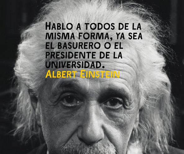 Cita de Einstein