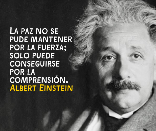 Frase célebre de Einstein