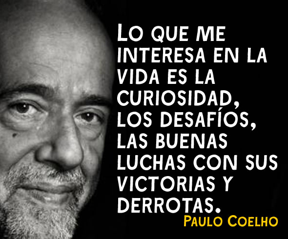 Frases de vida de Paulo Coelho