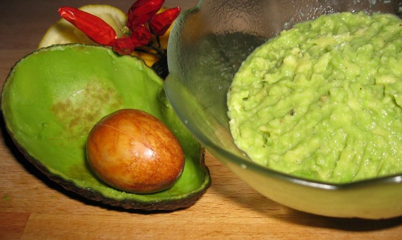 Aguacate en la comida mexicana