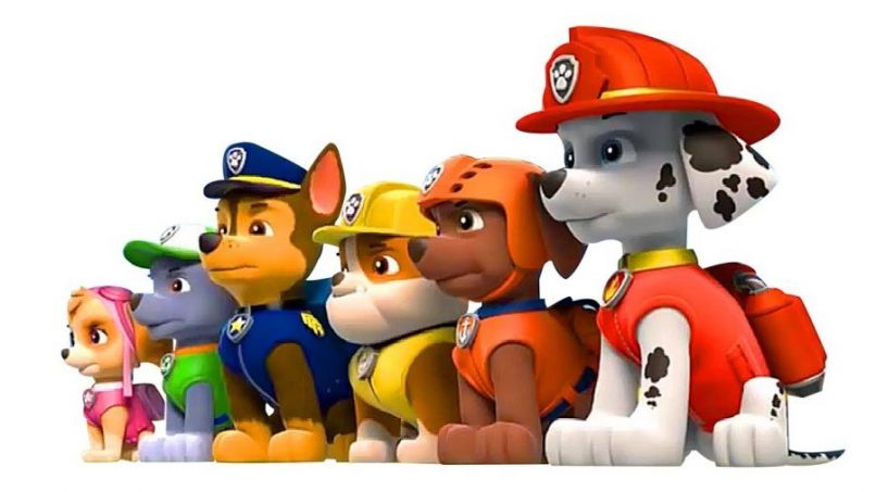 Todos los perros de la Patrulla Canina