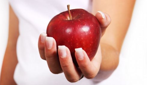 Manzana para comer sano