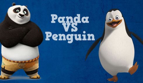 Panda vs Penguin