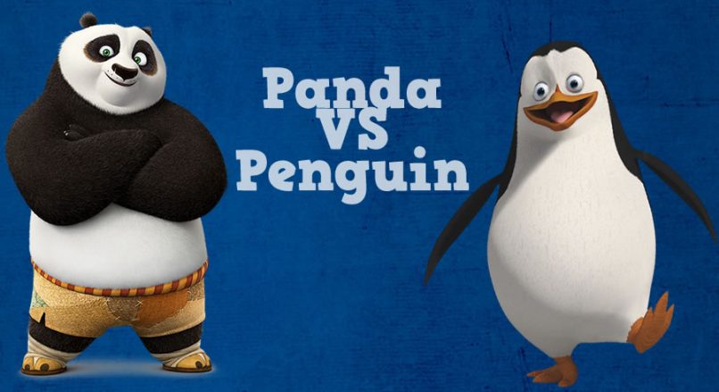 Panda vs Penguin