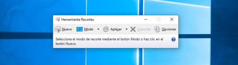 Herramienta Recortes de Windows