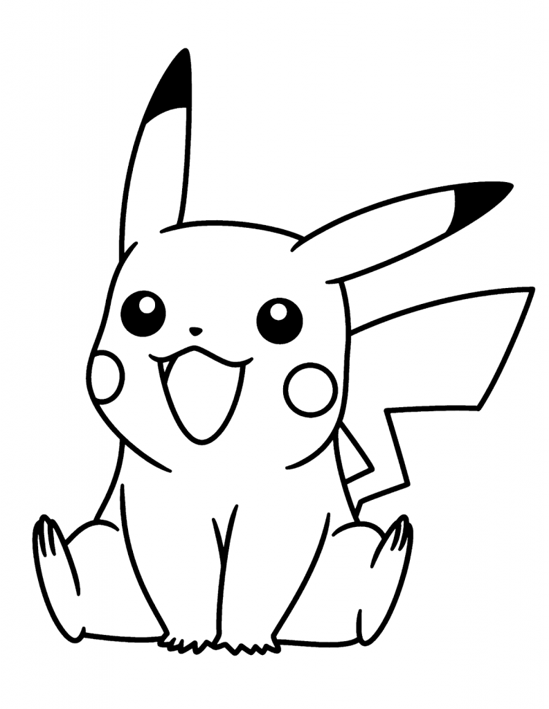 Dibujo de Pokémon para pintar