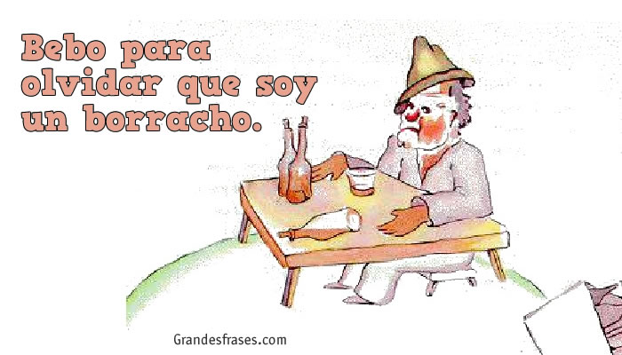 Bebo para olvidar que soy borracho el Principito