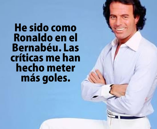 Frases de Julio Iglesias