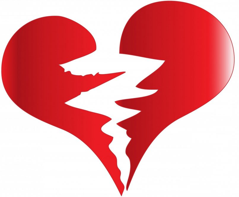 Un corazón destrozado