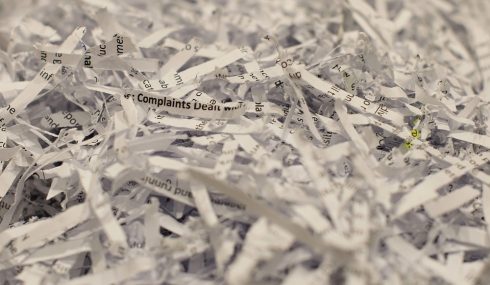 Documentos destruidos