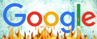 Google en llamas