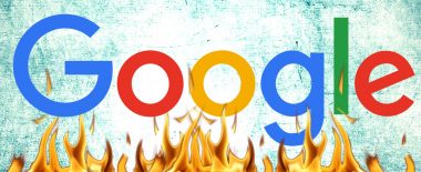 Google en llamas